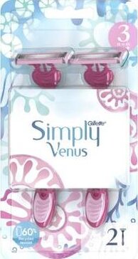 Gillette venus 3 станок одноразовый женский simply 2 шт