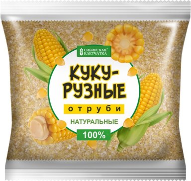 Отруби сибирские натуральные 180г кукурузные