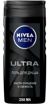 Гель для душа мужской Nivea Men ULTRA с натуральной глиной, 250 мл