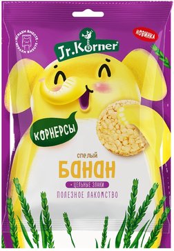 Dr.korner хлебцы хрустящие рисовые мини 30г с бананом