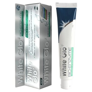 White Glo Bio-Enzyme Зубная паста отбеливающая с био-энзимами 100 г