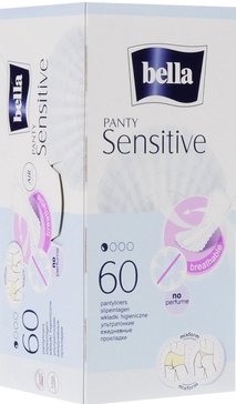 Bella прокладки ежедневные 60 шт panty sensitive