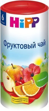 Hipp чай детский 6+ 200г фруктовый