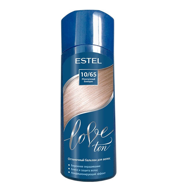 Estel love оттеночный бальзам тон 10/65 жемчужный блондин