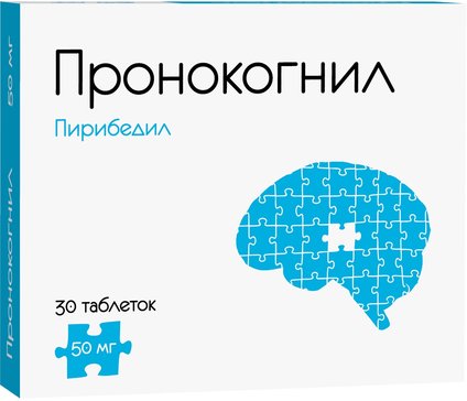 Пронокогнил таб п/п/об с контр.высв. 50мг 30 шт