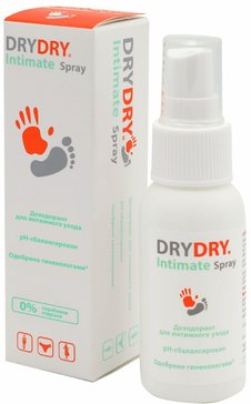 Dry Dry (Драй Драй) intimate spray дезодорант для интимного ухода 50мл