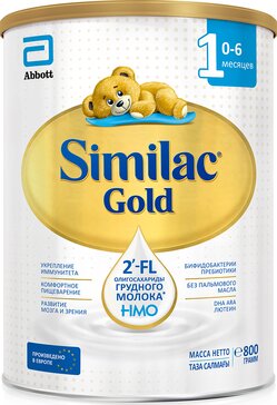 Similac 1 Gold смесь сухая молочная 800 г