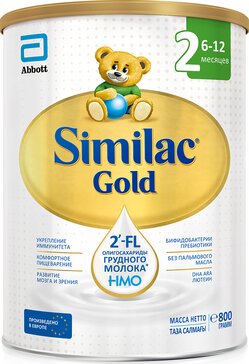 Similac 2 Gold смесь сухая молочная 800 г