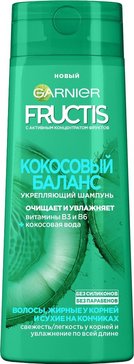 Garnier fructis шампунь укрепляющий 400мл кокосовый баланс