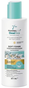 SOFT-ТОНИК Оздоравливающий изотонический для лица и шеи PHARMACOS DEAD SEA 150мл Витэкс