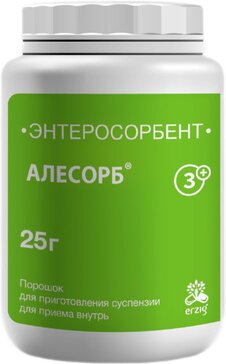 Алесорб Комплекс янтарной кислоты и диоксида кремния 25 г