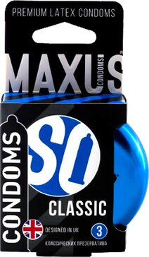 Купить презервативы классические Maxus classic 3 шт от 314 руб. в ...