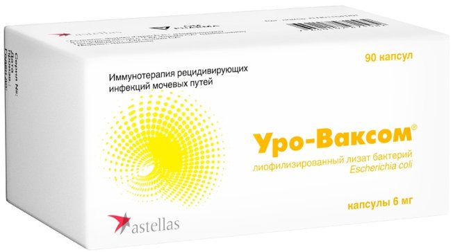 Купить Уро-ваксом капс. 6мг 90 шт (лизат бактерий (esсheriсhia сoli .