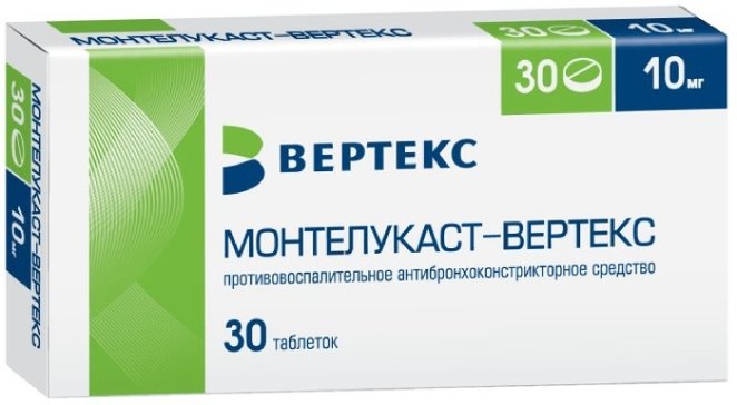 Купить монтелукаст-ВЕРТЕКС таб 10 мг 30 шт (монтелукаст) в городе ...
