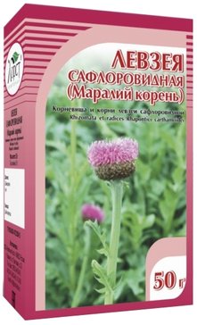 Купить левзеи сафлоровидной корневище с корнями напиток чайный 50г в ...