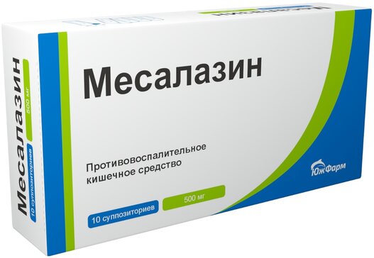 Купить месалазин суппозитории 500 мг 10 шт (месалазин) от 459 руб. в ...