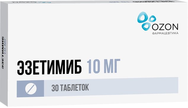 Купить Эзетимиб таб 10 мг 30 шт (эзетимиб) по выгодной цене в ближайшей .