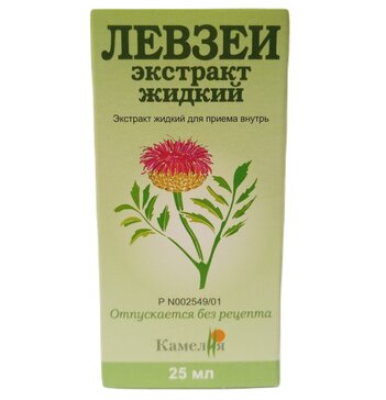 Купить левзеи экстракт жидкий 25 мл (левзеи сафлоровидной корневище с ...