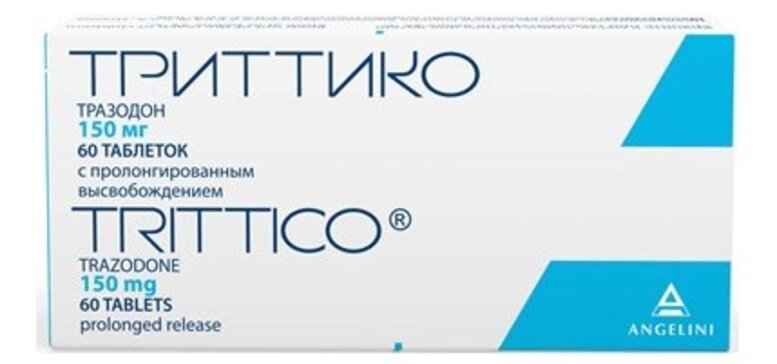 Купить Триттико таб 150 мг n60 (тразодон) по выгодной цене в ближайшей .