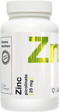 Купить Elentra Nutrition Цинк пиколинат капс 90 шт (цинка пиколинат) по ...