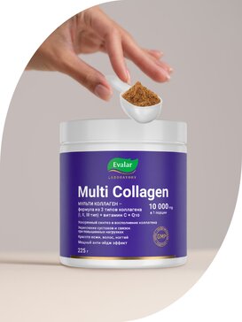Купить evalar Laboratory Мульти Коллаген порошок 15 порций (225 г) от ...