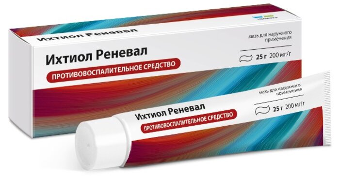 Купить ихтиол Реневал мазь 20% 25 г (ихтаммол) от 85 руб. в городе ...