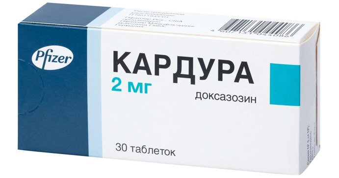 Кардура 4 мг