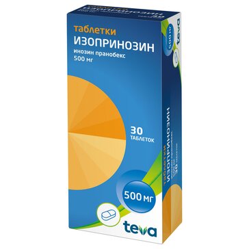 Купить Изопринозин таб 500мг 30 шт (инозин пранобекс) по выгодной цене ...
