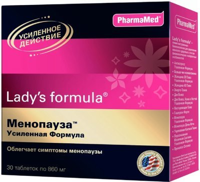 Купить Леди-с формула таб 30 шт Менопауза Усиленная формула ...