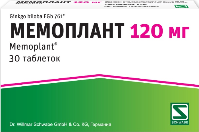 Купить мемоплант таб п/п/об 120мг 30 шт (гинкго двулопастного листьев ...