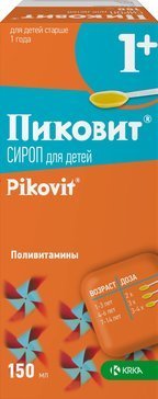 Купить пиковит сироп для детей 150 мл (поливитамины) от 495 руб. в ...