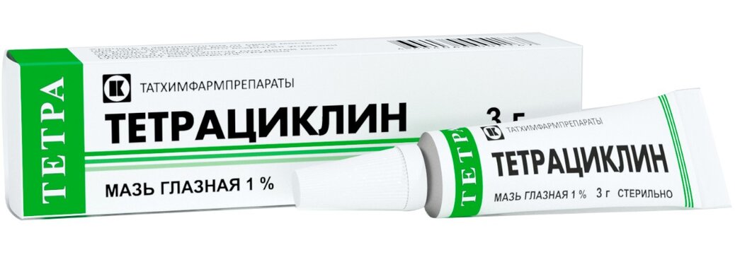 Купить тетрациклин мазь глазная 1% 3 г (тетрациклин) от 46 руб. в ...