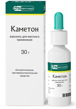 Купить каметон аэрозоль 30 г (камфора+левоментол+хлоробутанол+эвкалипта ...