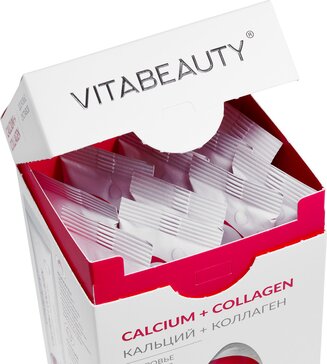 Купить vITABEAUTY Кальций + Коллаген батончик желейный 10 шт в городе ...