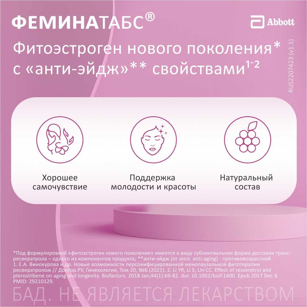 Феминатабс Аналог – Telegraph