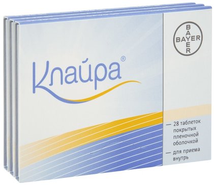 Купить клайра таб п/об пленочной 84 шт (диеногест+эстрадиола валерат и ...