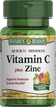 Купить natures Bounty Витамин С плюс цинк таб для рассасывания 60 шт ...