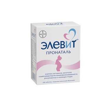 Купить элевит пронаталь, витамины для беременных, таблетки, 100 шт ...