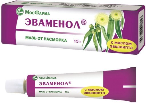 Купить эваменол мазь назальная 15 г (эвкалипта шарикового листьев масло ...